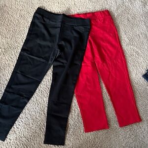 Stylish Black and Red Pants